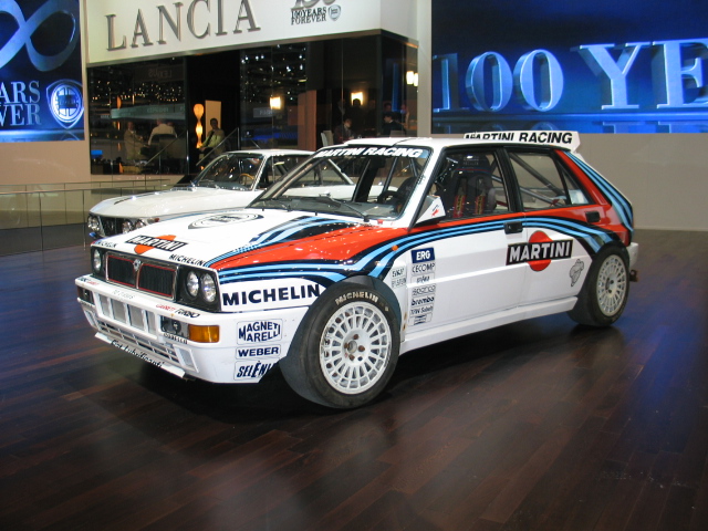 Lancia delta Geneve motorshow