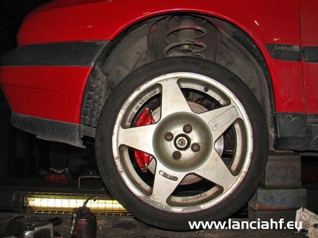 fiat coupé brembo 20VT brakes