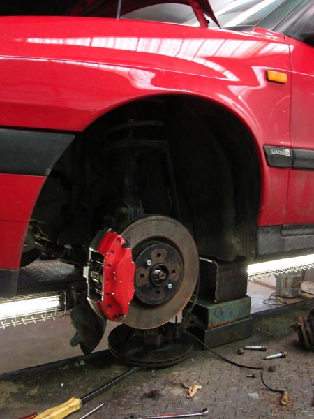 fiat coupé brembo 20VT brakes